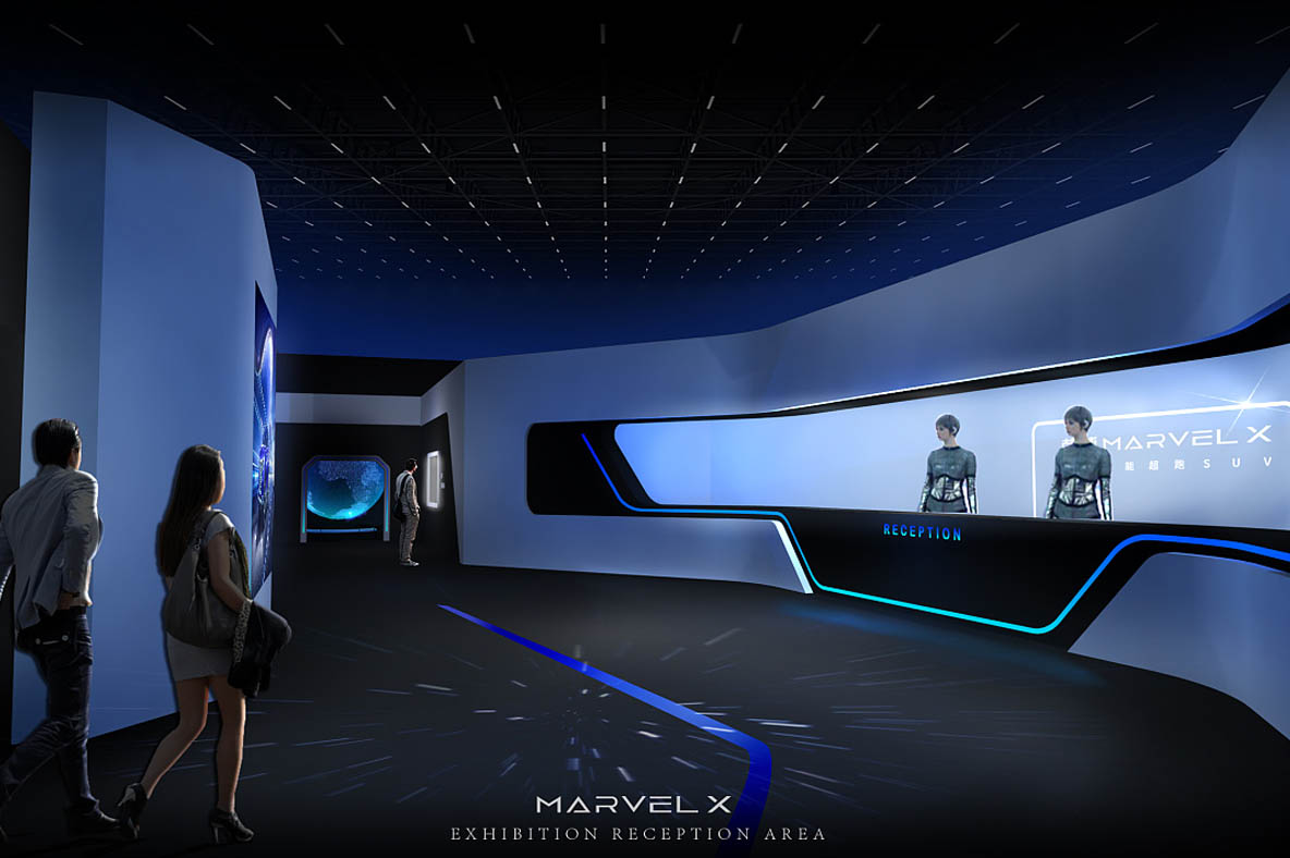 科技展廳效果圖