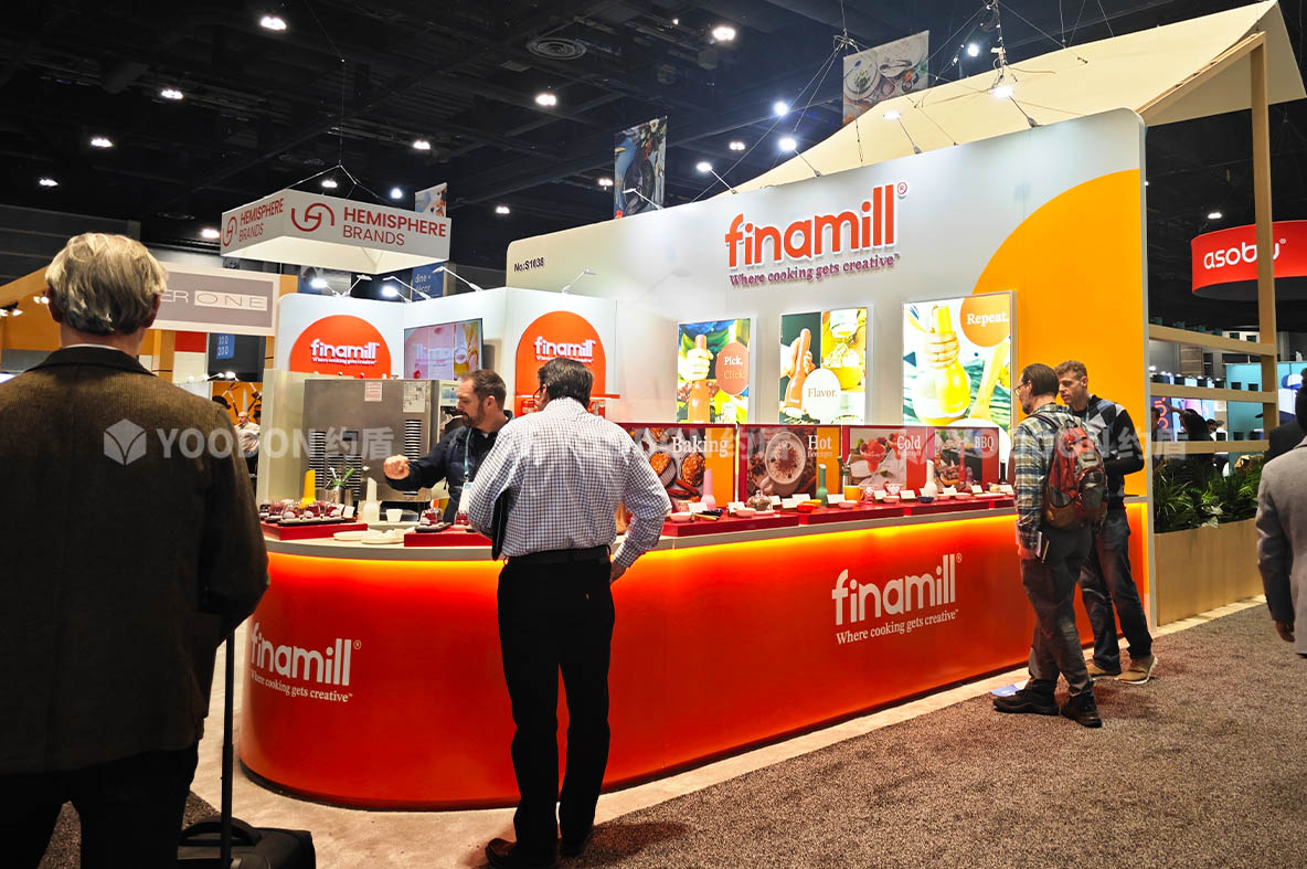 國(guó)外展臺(tái)搭建